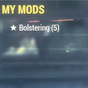 5x Bolstering Mods