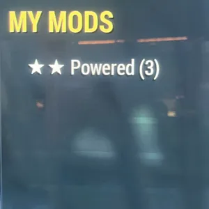 3x Powered Mods