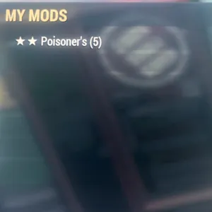 5x Poisoners Mods