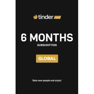 TINDER GOLD - 6 MONTHS KEY GLOBAL