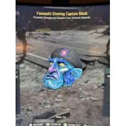 Fasnacht Glowing Captain Mask