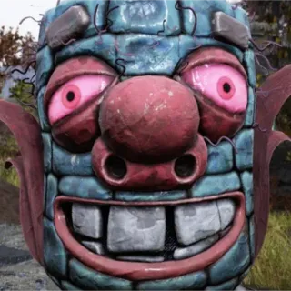 GLOWING CORN COB MASK