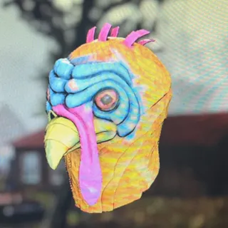 Glowing Turkey Mask