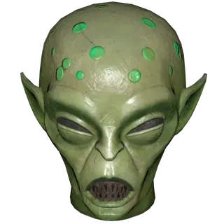 Glowing Alien Mask
