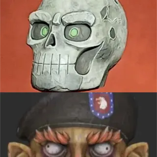 Both NEW FASNACHT MASK
