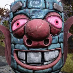 GLOWING CORN COB MASK