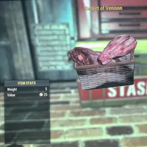 basket of venison misc