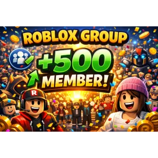 Roblox Group 500 Member  - FAST!