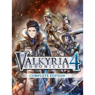 Valkyria Chronicles 4: Complete Edition [Global Steam Key and Instant]