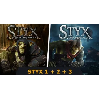 Styx Series (1 + 2 + 3):  [Global GOG Key and Instant delivery]