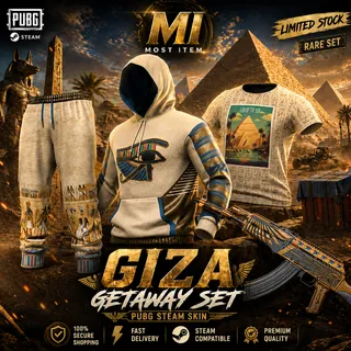 PUBG Egyptian Giza set Permanent