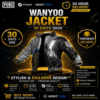 STEAM PUBG WANYOO (30 DAYS)