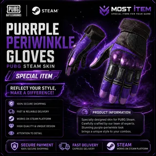Purrple Periwinkle Gloves Permanent