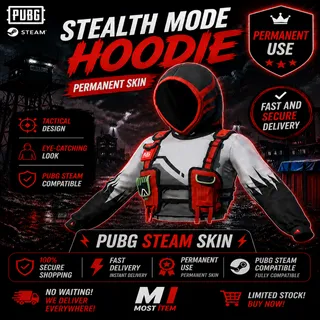  PUBG Stealth Mode Hoodie Permanent