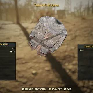 TATTERED FIELD JACKET