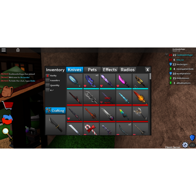 Other Assasin Inv In Game Items Gameflip - grim axe roblox