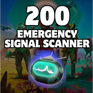200 Emergency Signal Scanner