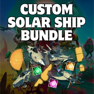 Custom solar ship bundle