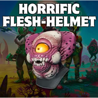 Horrific Flesh-Helmet