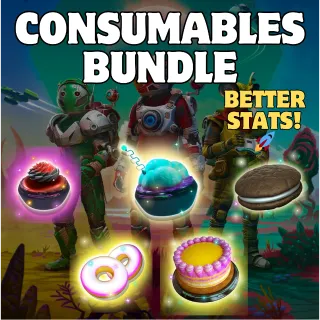 CONSUMABLES BUNDLE - Better stats!