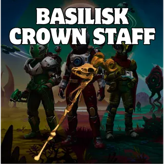 Basilisk Crown Staff