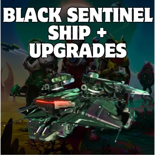 BLACK SENTINEL SHIP + UPGRADES