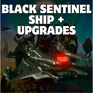 BLACK SENTINEL SHIP + UPGRADES