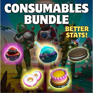 CONSUMABLES BUNDLE - Better stats!