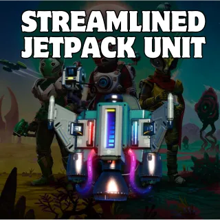 Streamlined Jetpack Unit