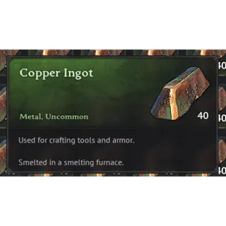 Windrose 200 Copper Ingots 