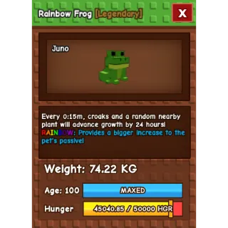 SEMI-TITANIC HUGE FROG TOY