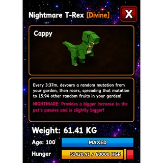 HUGE T-REX NIGHTMARE