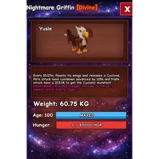 HUGE GRIFFIN NIGHTMARE