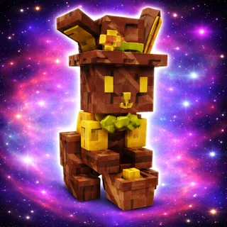 GiLDED CHOC EASTER BUNNY GROW A GARDEN