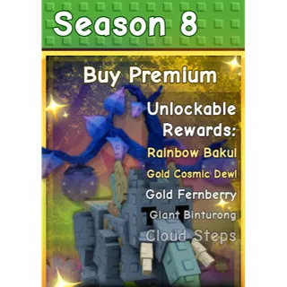 SEASON 8 GROW A GARDEN PASS