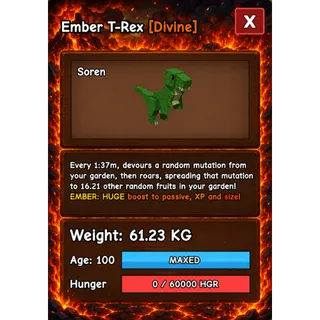 HUGE T-REX EMBER