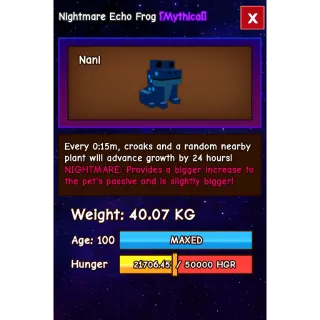 ECHO FROG SEMI HUGE 15S NO TOY