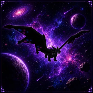 BLACK SPOTTY DRAGON GROW A GARDEN 