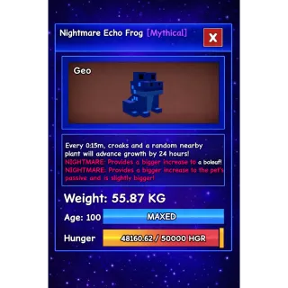 ECHO FROG HUGE 15S NO TOY