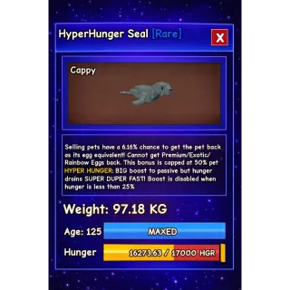 TITANIC SEAL HYPERHUNGER