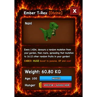 HUGE T-REX EMBER