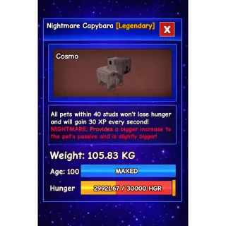 TITANIC GODLY NIGHTMARE CAPYBARA