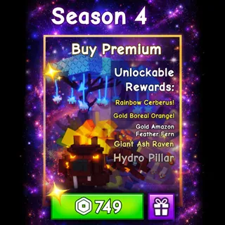 SEASON 4 GROW A GARDEN PASS