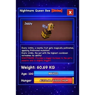HUGE NIGHTMARE QUEEN BEE
