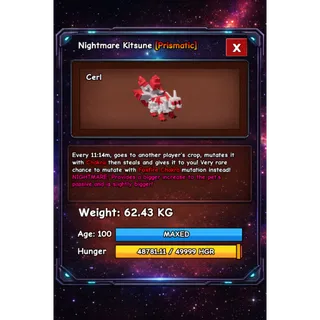 HUGE KITSUNE NIGHTMARE