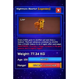 TITANIC NIGHTMARE MEERKAT