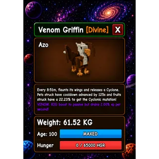VENOM GRIFFIN HUGE