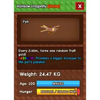 RAINBOW DRAGONFLY MAX