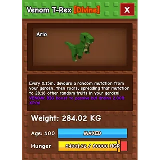 HUGE T-REX VENOM