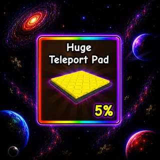 HUGE TELEPORT PAD GROW A GARDEN 2